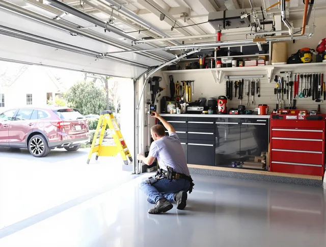 Local garage door repair service by New Milford Garage Door Repair in New Milford