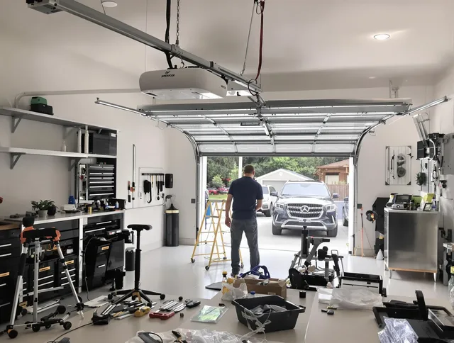 Garage door opener installation by New Milford Garage Door Repair in New Milford