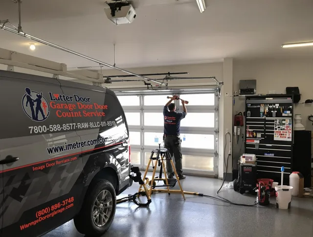 New Milford Garage Door Repair team performing same-day garage door repair in New Milford